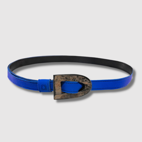 Women's Horn & Leather Belt