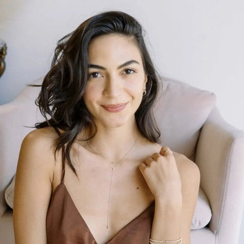 Crystal Lariat Necklace