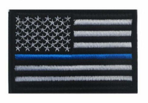 Tactical USA Flag Patch with Detachable Backing