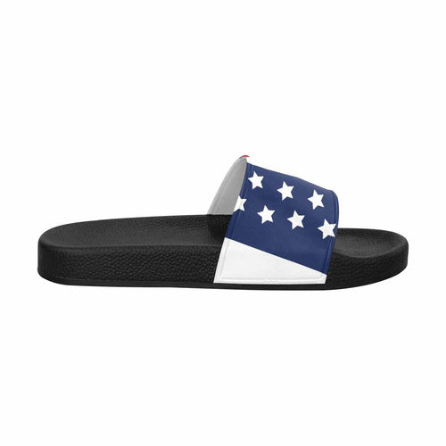 Mens Slide Sandals - Stars and Stripes Print