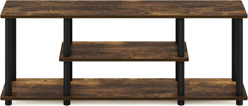 Three-Tier TV Stand Up To 50-Inch TV Tool-Free Assembly