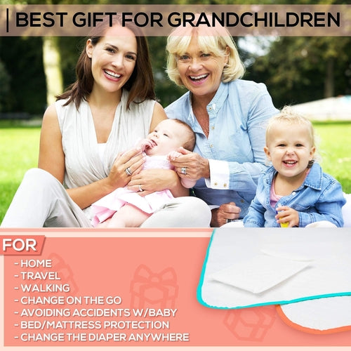 Portable Changing Pad Large Size 25.5‚Äùx31.5‚Äù Pack of 2   Vinyl