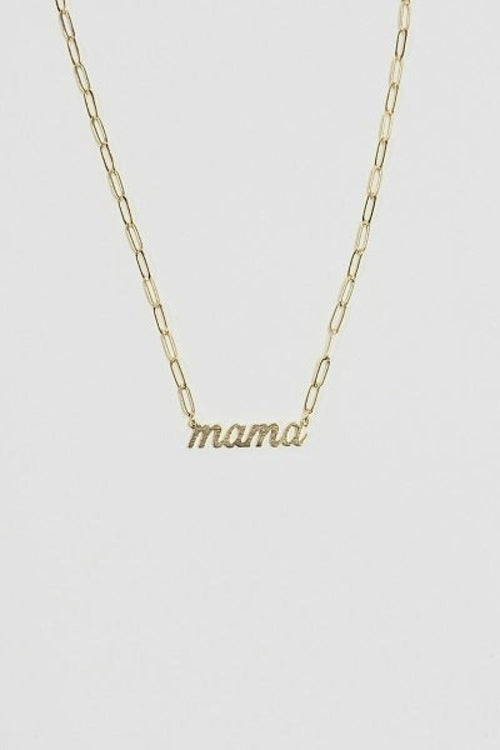 Mama Link Chain Necklace