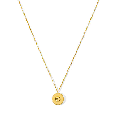 Shell Casing Pendant Necklace