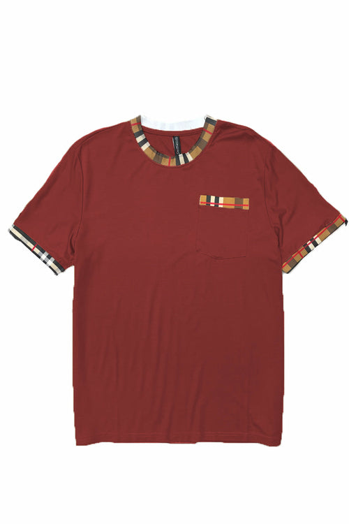 Checkered Detail TShirt