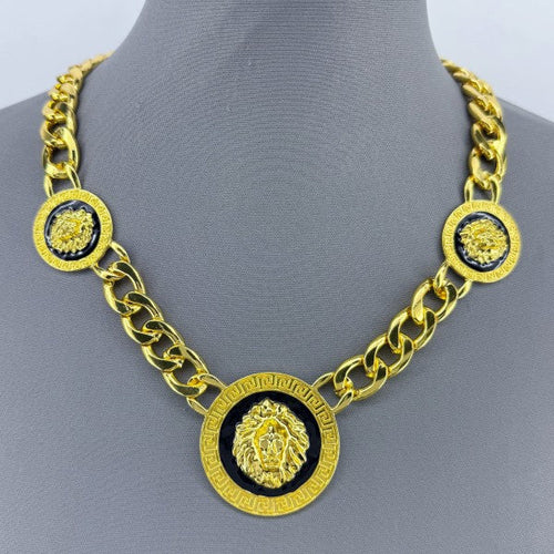 Lion Head Designer Inspired Necklace