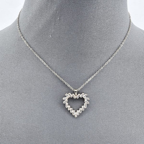 Secret Box Dainty Heart Shape Pendant Necklace