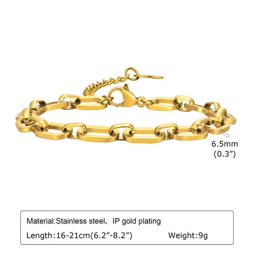 18K Gold Plated Luxe Link Bracelet