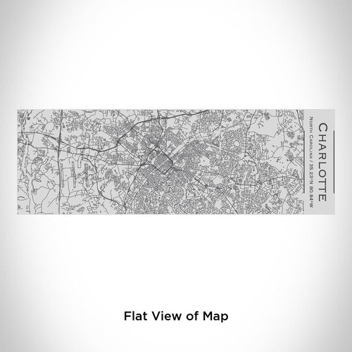 Charlotte - North Carolina Map Insulated Cup