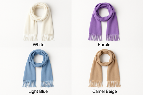 Green Apple Pashmina Winter Scarf 6 Ft Long