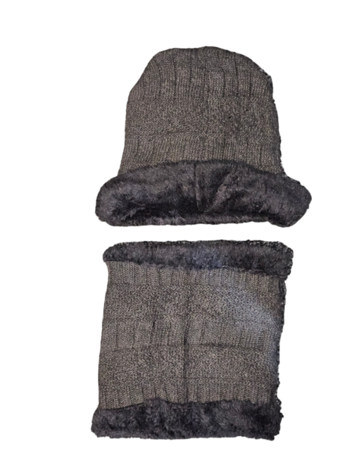 Designer Beanie Hat and Infinity Scarf Set Fashion Meets Functionality