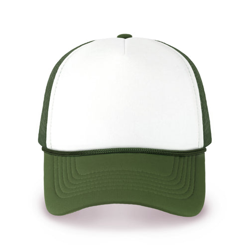 Two-Tone Foam Cap with Rope