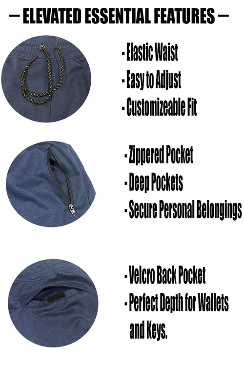 HEATHERED COTTON SWEATS J111