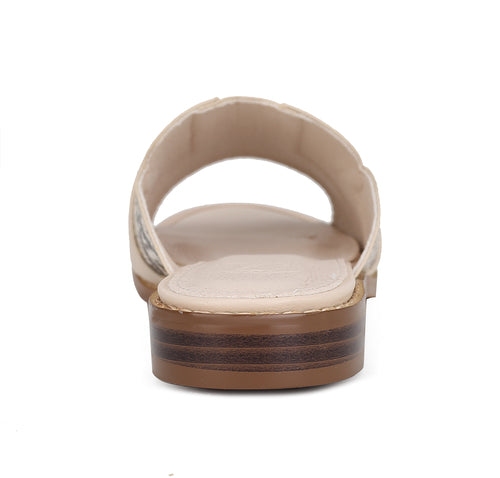 MKF Collection Celine Sandal Snake with Decorative Buckle by Mia K