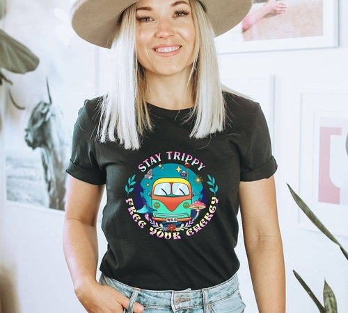 Stay Trippy Free Your Energy T-shirt