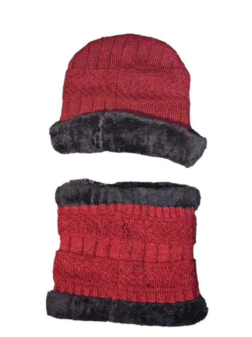 Designer Beanie Hat and Infinity Scarf Set Fashion Meets Functionality