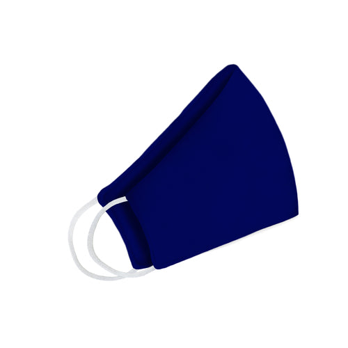Solid Royal Blue Face Mask