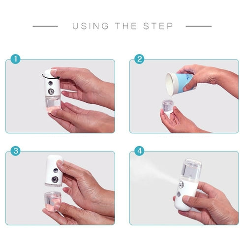 Pocket Size Handheld Multipurpose Nano Mist Sprayer