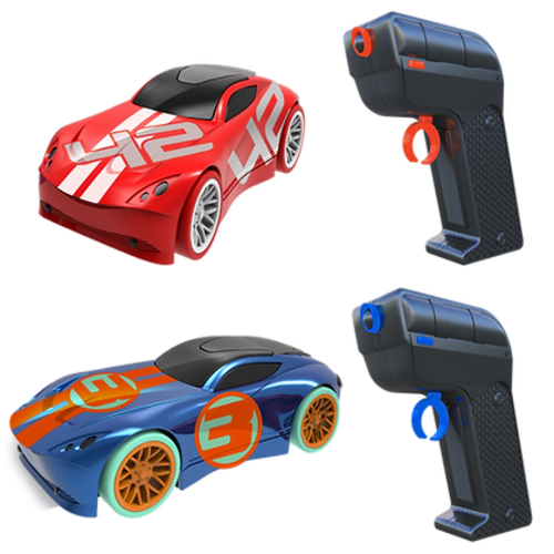 Super 8 Loop Glow in the Dark R/C Slot Racing 46ft Track