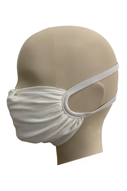 Fabric elastic headloop w/ filter pocket reusable face mask pack of 4