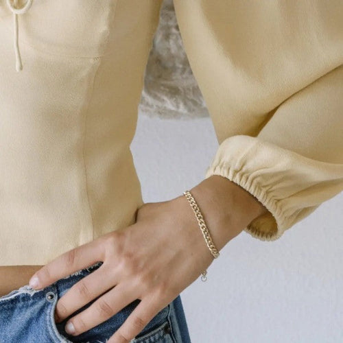 Fiona Thick Chain Bracelet - Final Sale