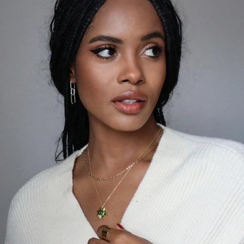 Olivia Oval Chain Necklace