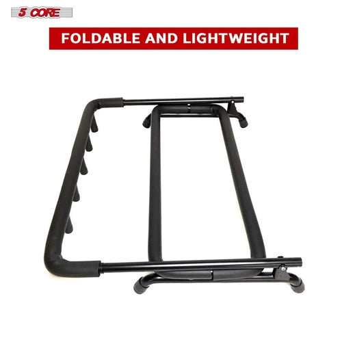 5Core Guitar Rack 5 Slot Multi Guitars Stands Floor Safe Storage for