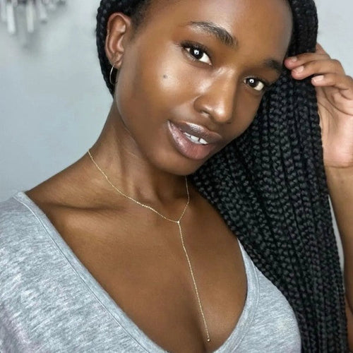 Crystal Lariat Necklace