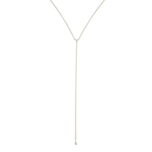 Crystal Lariat Necklace