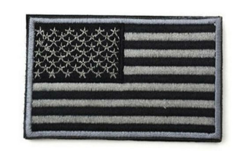 Tactical USA Flag Patch with Detachable Backing