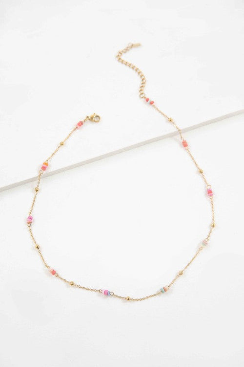 Pebble Bead Necklace