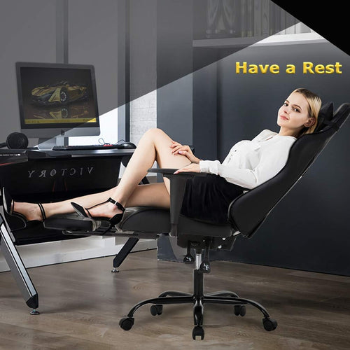 Ergonomic Office Chair PC Gaming Chair Cheap Desk Chair PU Leather