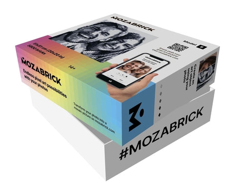 MOZABRICK Photo Construction Set Model S - Transform Any Picture into