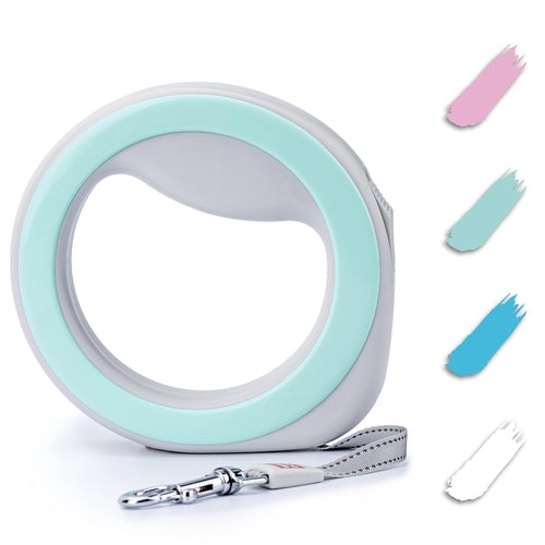 WAUDOG Hands Free Retractable Dog Leash for Small Medium and Large