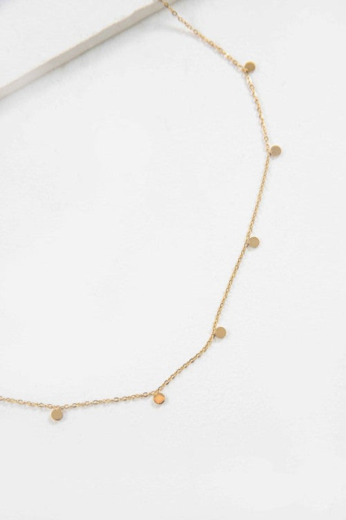Dot Charm Necklace