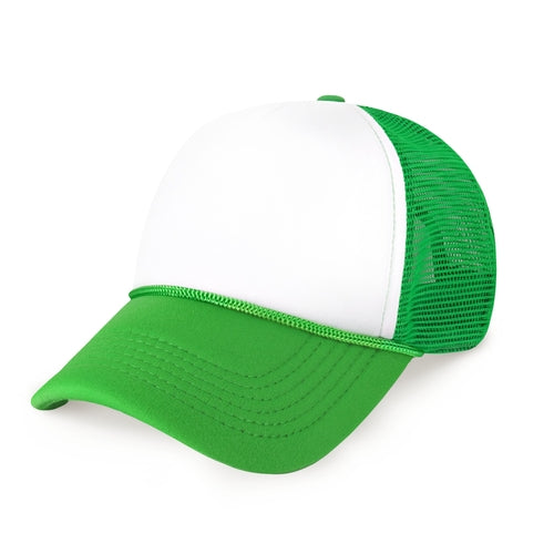 Two-Tone Foam Cap with Rope