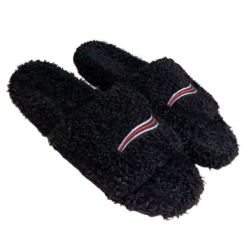 Designer Fuzzy Slides for Indoor & Outdoor  - Cute Soft Slippers