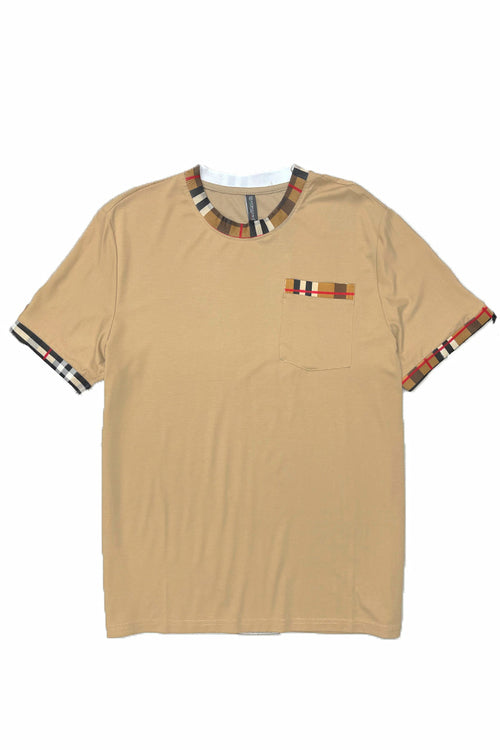 Checkered Detail TShirt