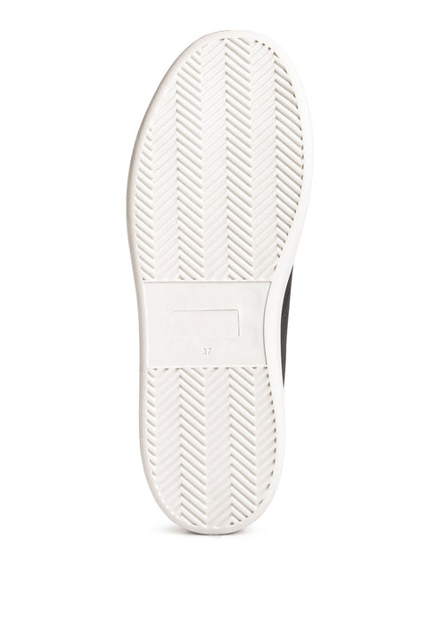 Minky Lace Up Casual Sneakers