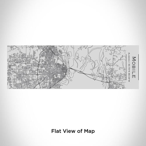 Mobile - Alabama Map Insulated Cup