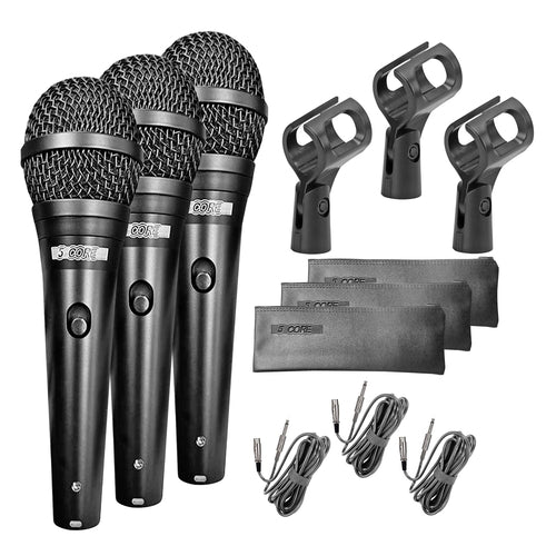 5Core XLR Microphone Dynamic Mic Karaoke Singing Studio Microfono