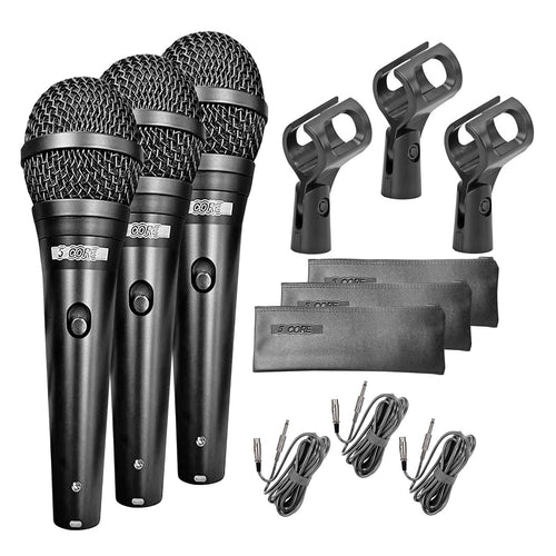 5Core XLR Microphone Dynamic Mic Karaoke Singing Studio Microfono
