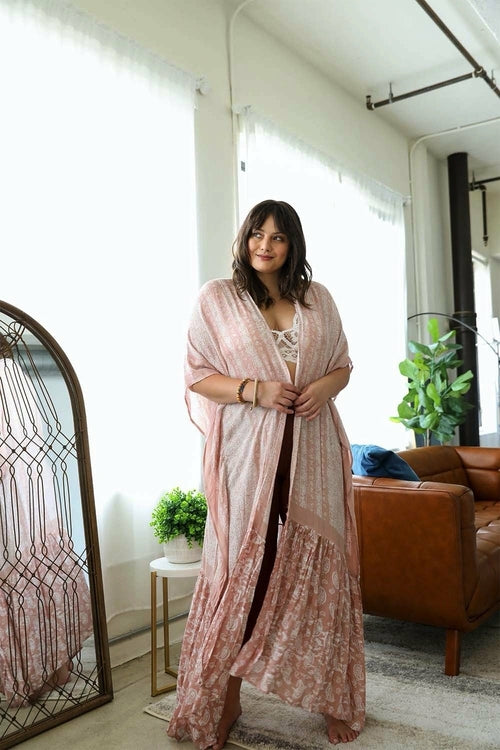 Paisley Free Flow Kimono