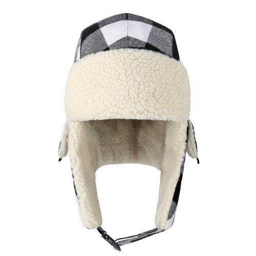 Plaid Trapper Hat