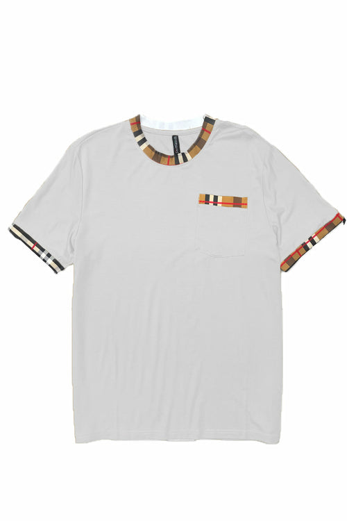Checkered Detail TShirt