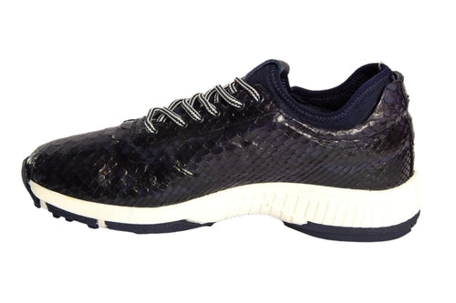W&H Men's Viper Python Golf Shoes in Navy